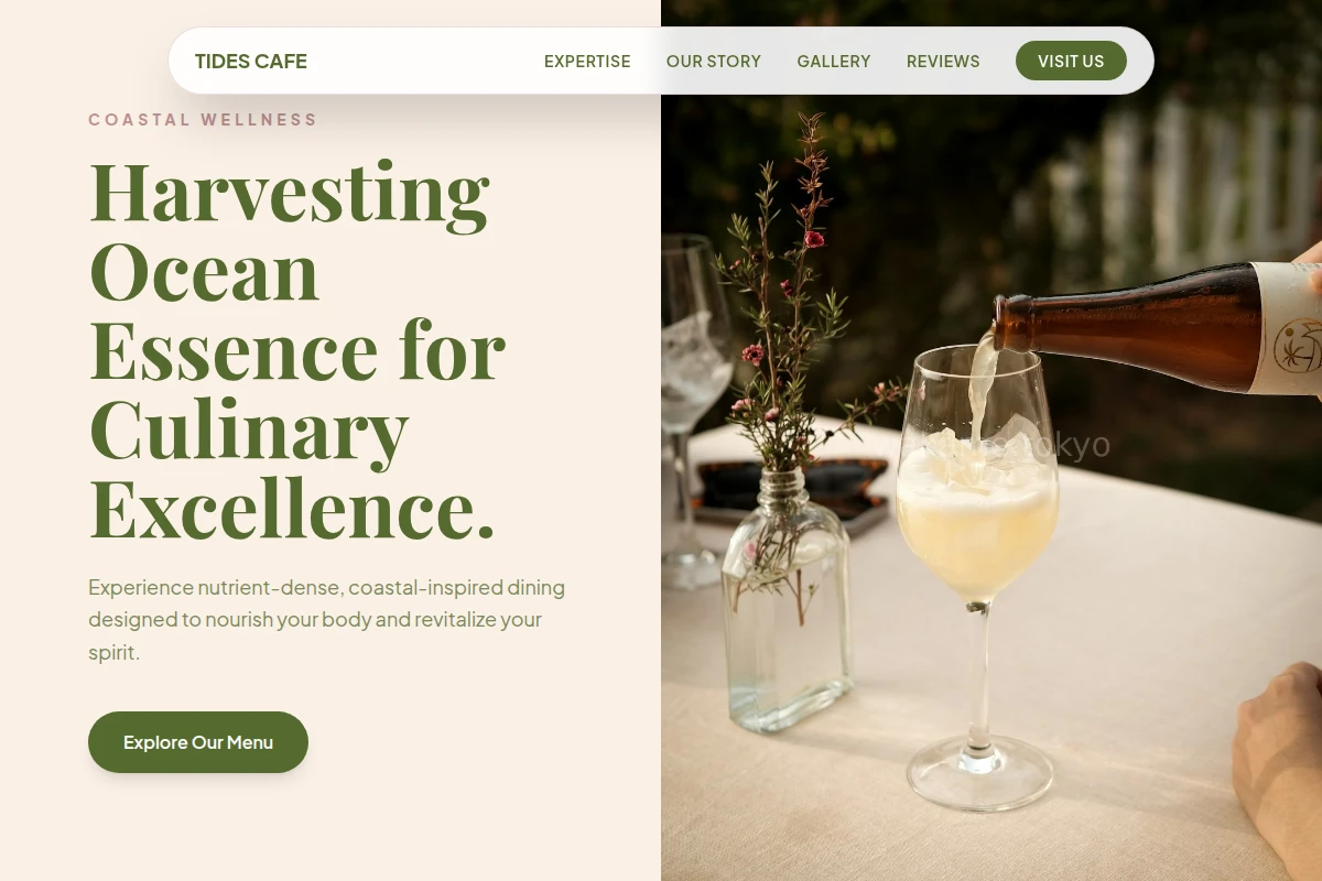 Tides Health Food Cafe