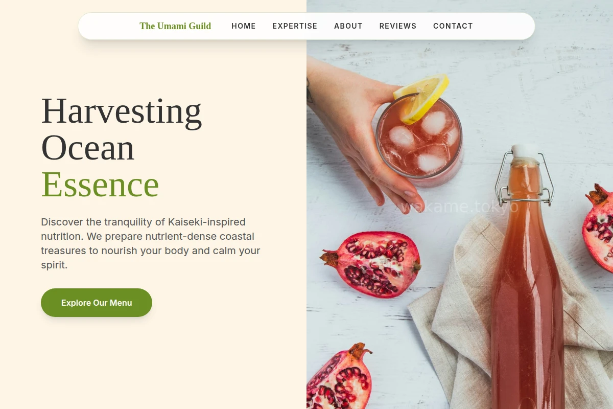 Kaiseki Health Food Cafe