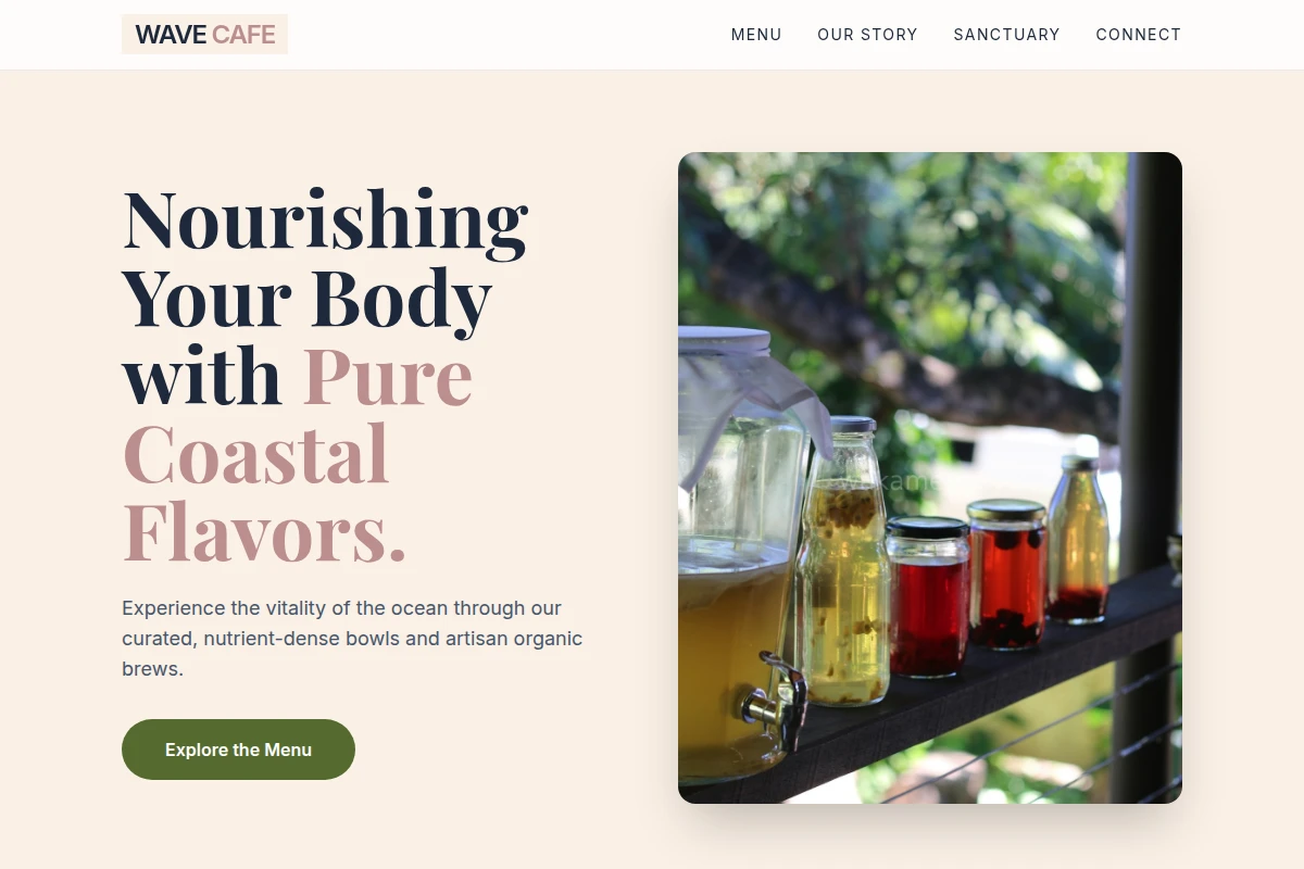 Wave Health Food Cafe
