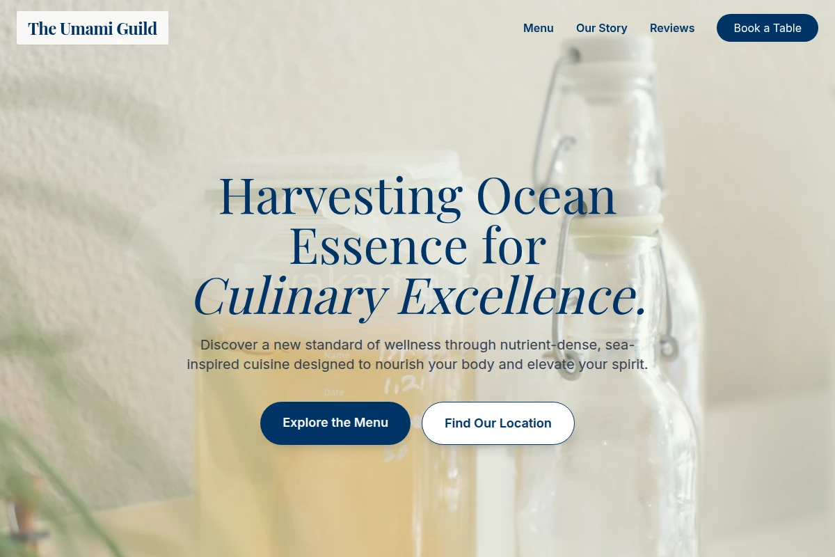 Culinary Health Food Cafe