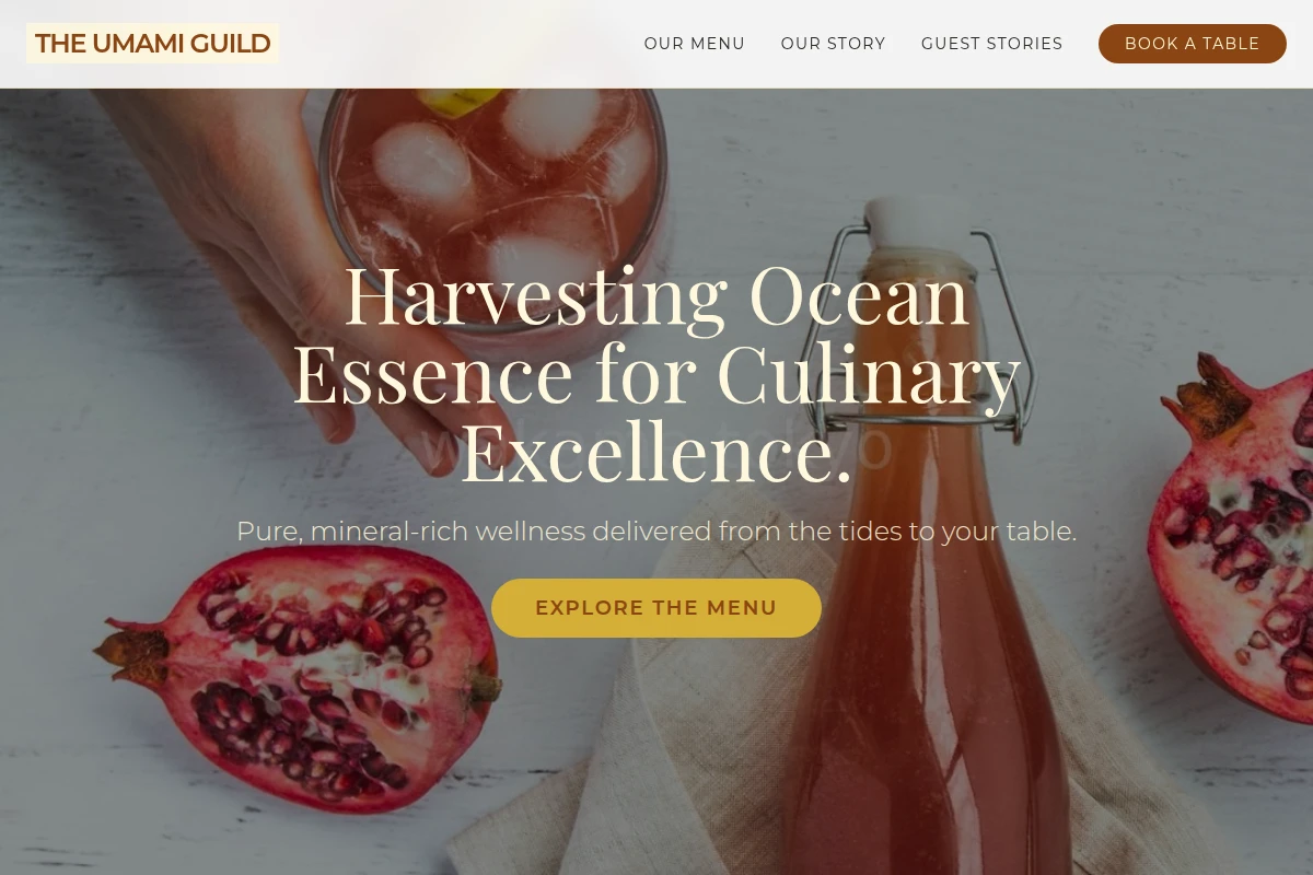 Marine Health Food Cafe