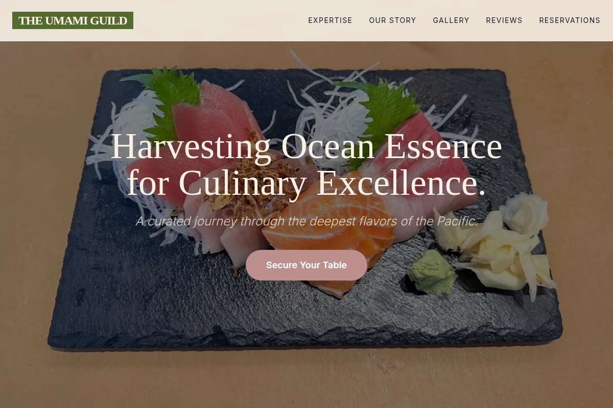 Marine Japanese Food