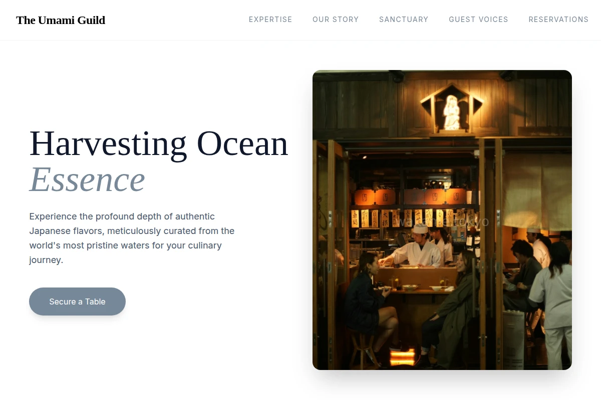 Brine Japanese Food