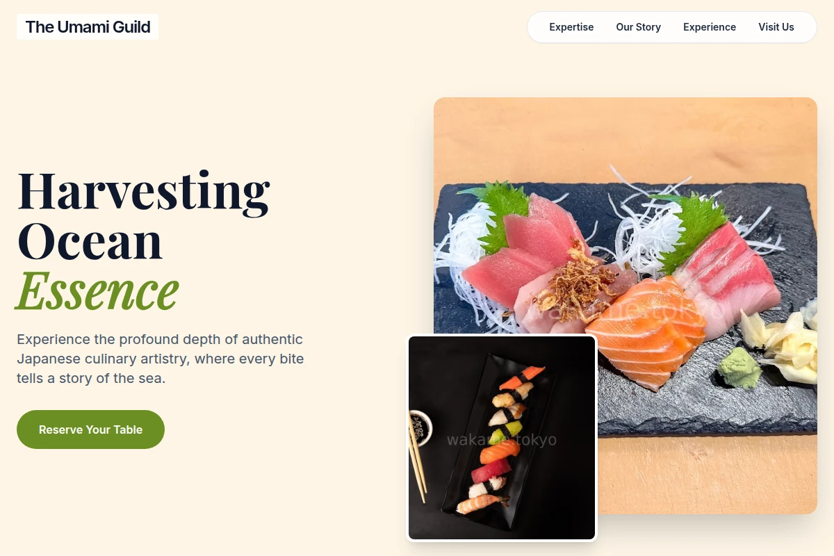 Gourmet Japanese Food