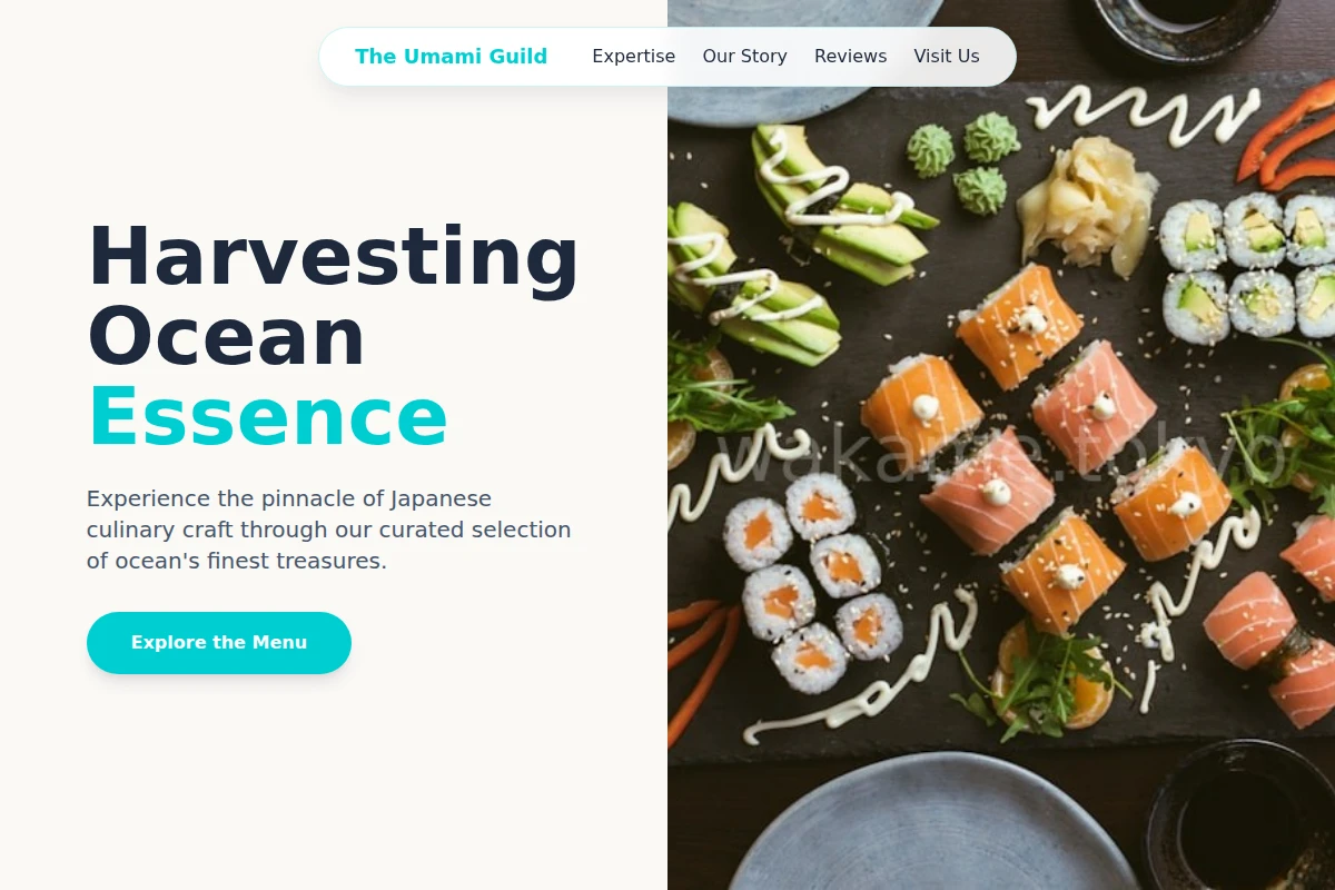 Culinary Japanese Food
