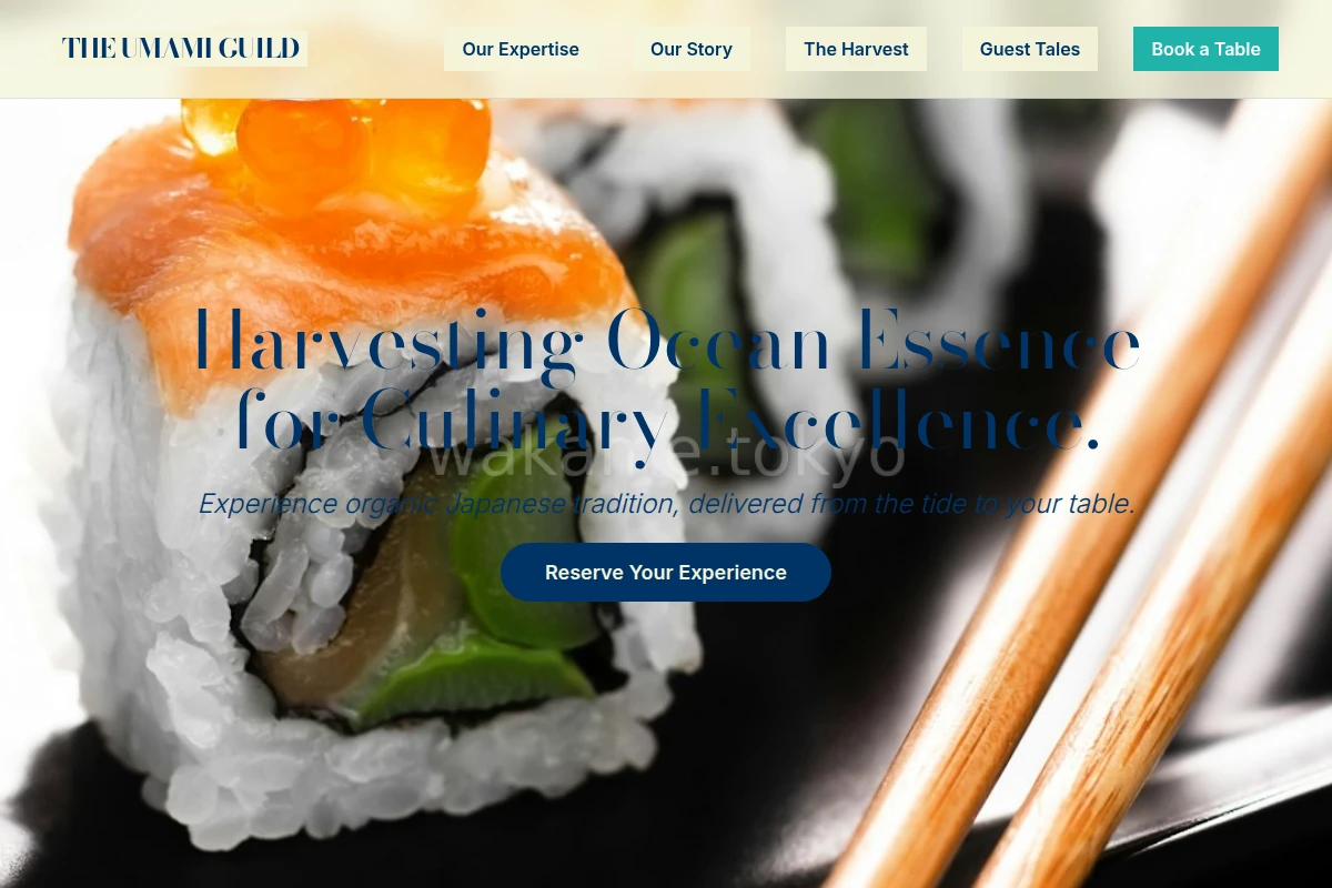 Organic Japanese Food