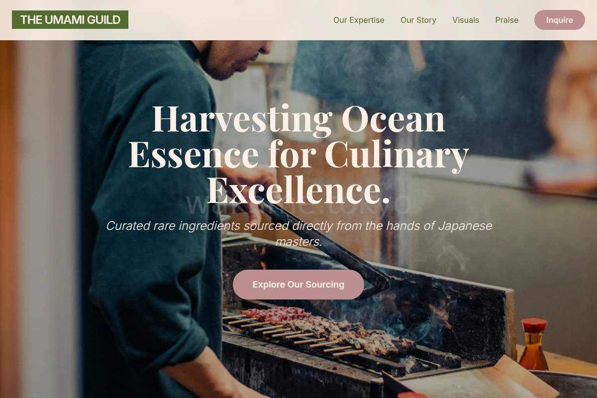 Sourcing Japanese Food