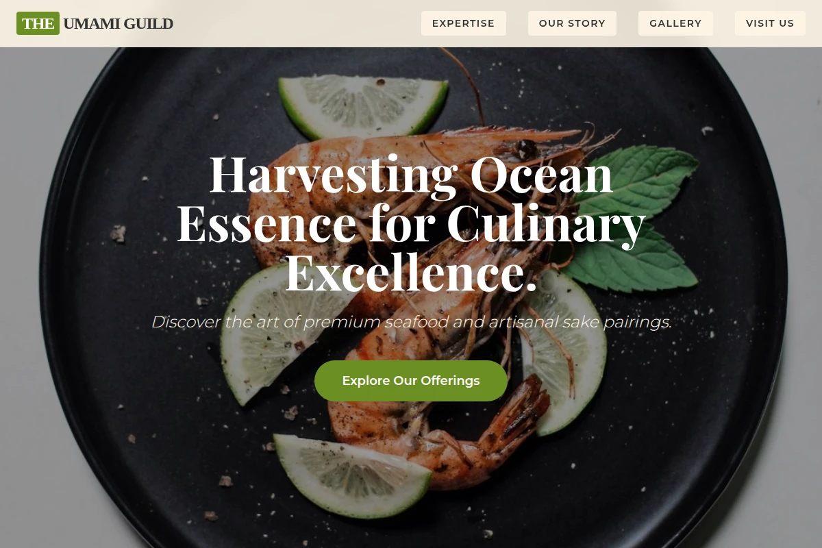 Sake Seafood