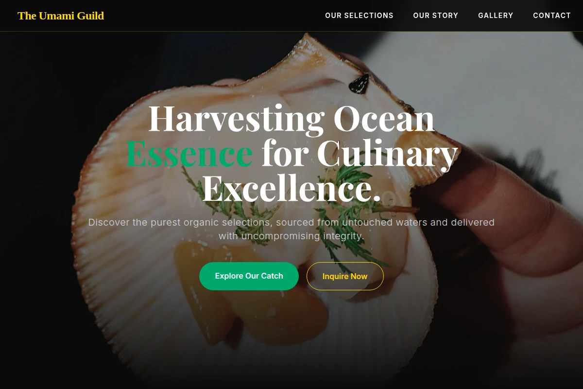 Organic Seafood