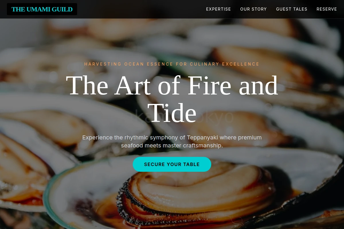 Teppanyaki Seafood