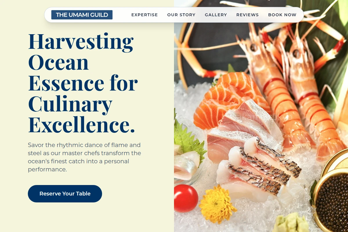 Teppanyaki Seafood