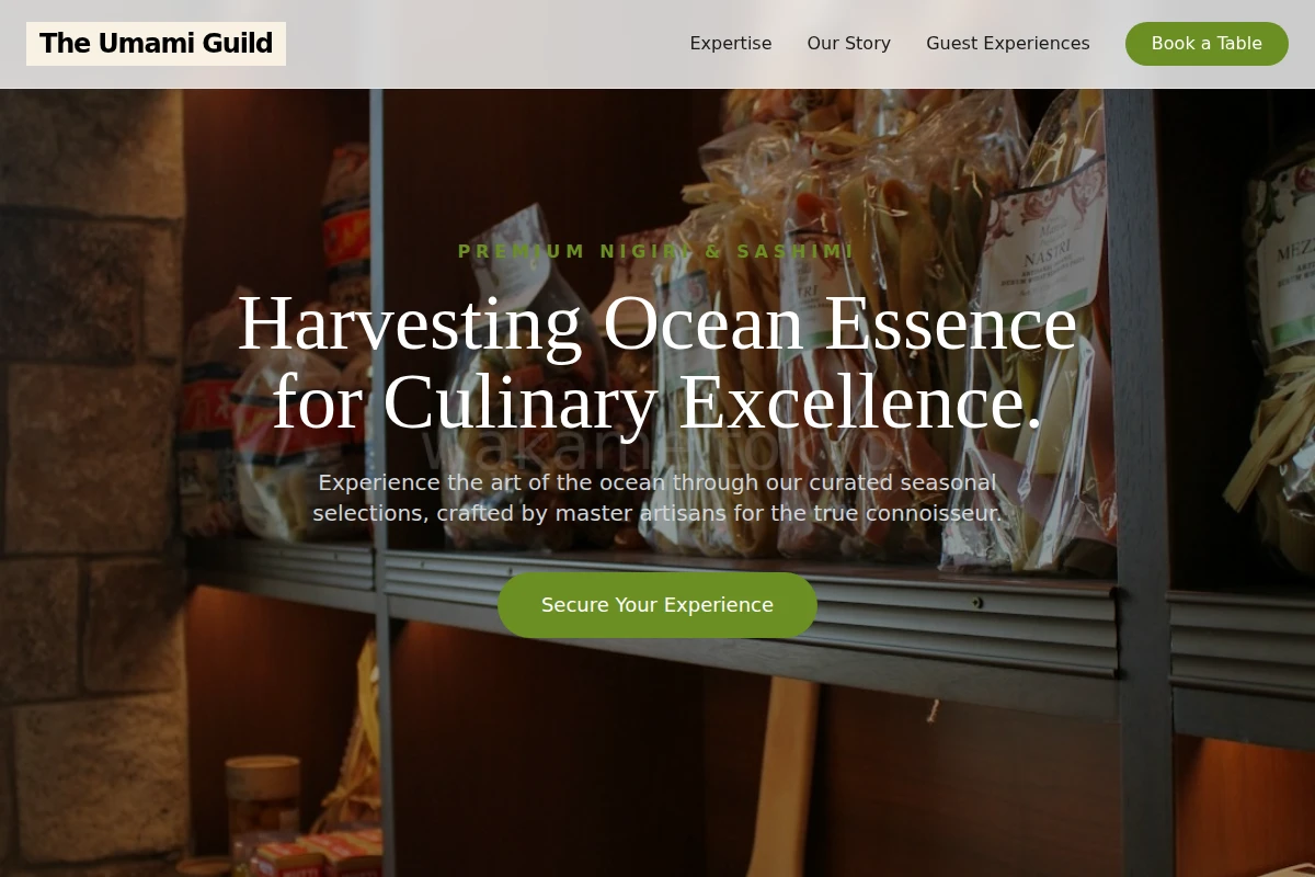 Sushi Specialty Food