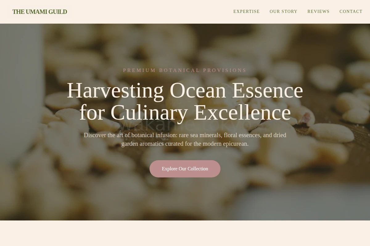 Botanical Specialty Food